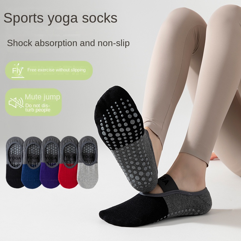 Yoga & Fitness Classes By Niharika Zirakpur Reviews - 5 Paar Cross-Border Professional Yoga-Socken, Baumwollsocken