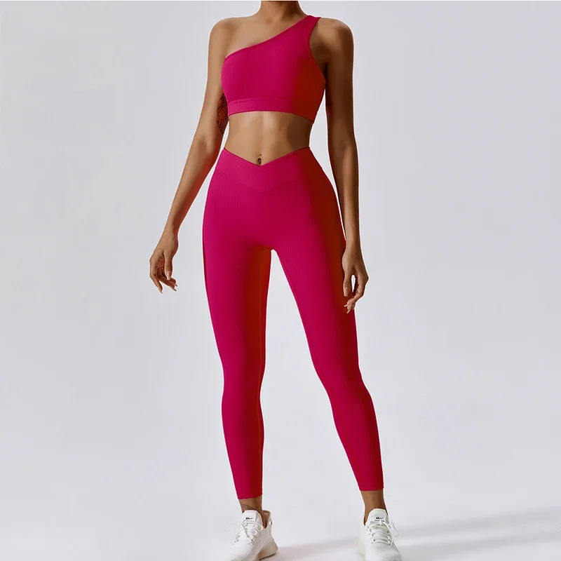 Yoga Fitness Hoodie - Gerippte Yoga Set Sportswear Frauen Für
