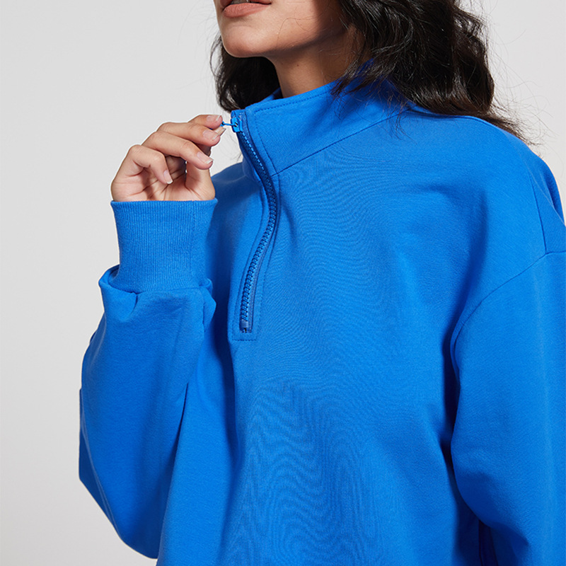 Yoga Fitness Hoodie - WESTSHAN EU-Größe Stehkragen Fitness Sport Sweatshirt