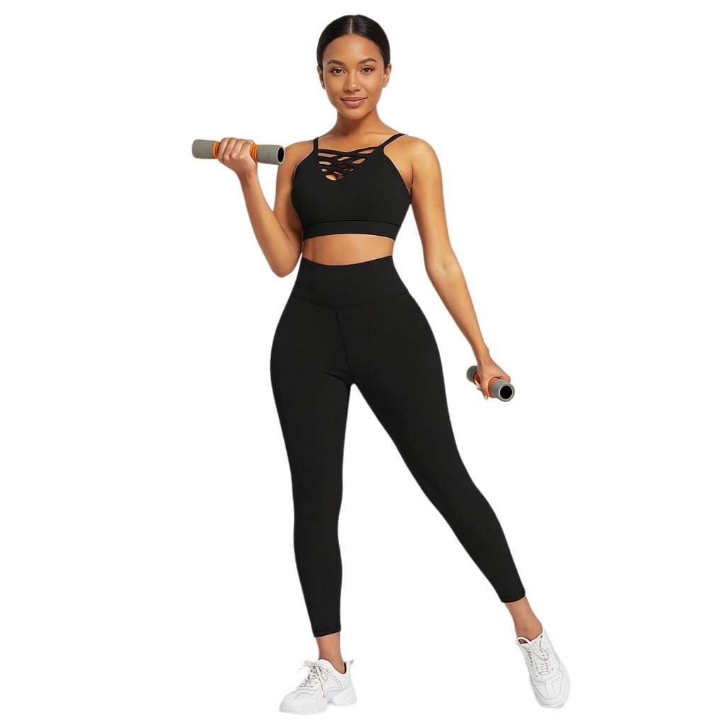 Yoga & Fitness Classes By Niharika Zirakpur Reviews - 3-teiliges Damen Yoga Fitness Set -