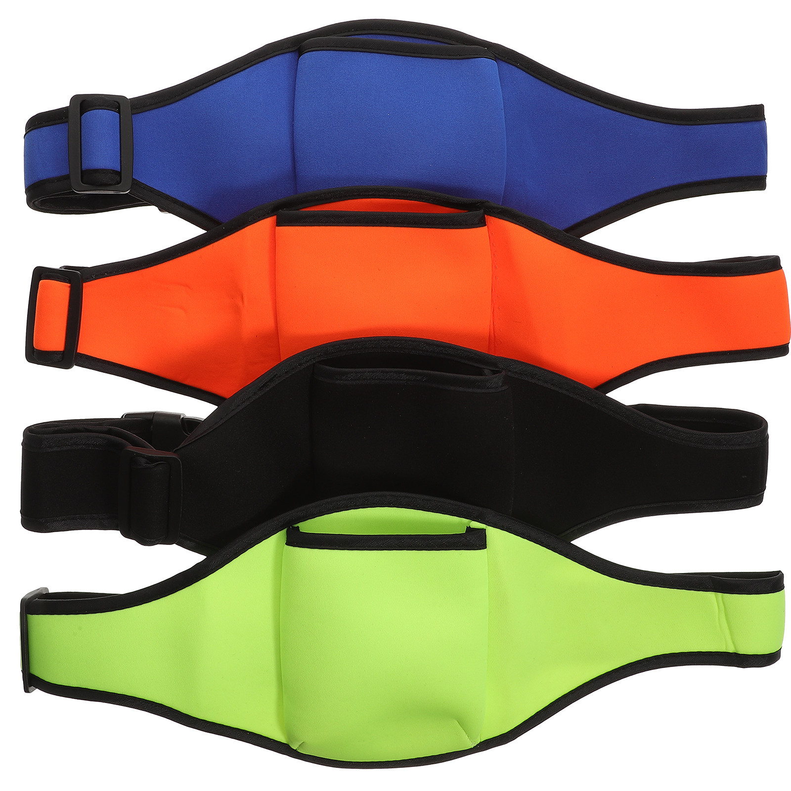 Yoga And Fitness Instructor - 4 Stück Premium-Tauchstoff-Mikrofon-Gürteltaschen für Fitnesslehrer, Yoga,
