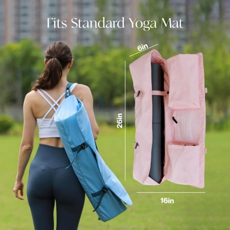 Yoga For Fitness - Yoga-Tasche, Yogamatten-Aufbewahrungstasche, mit verstellbarer Freizeit-Fitness-Tasche