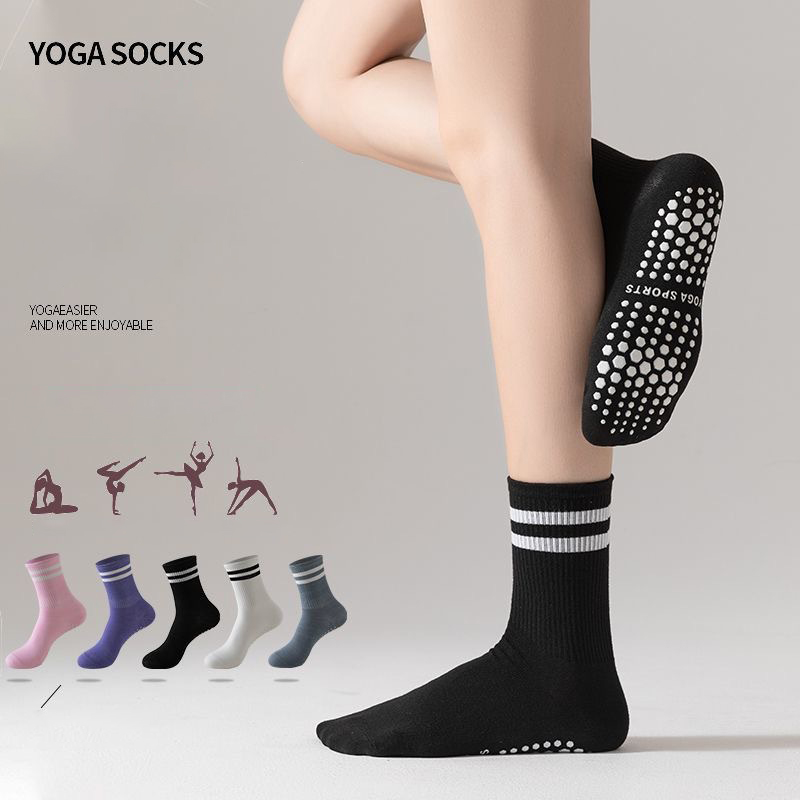 Yoga & Fitness Classes By Niharika Zirakpur Reviews - Dreamlikelin 1 Paar Damen-Yoga-Socken, rutschfeste, atmungsaktive