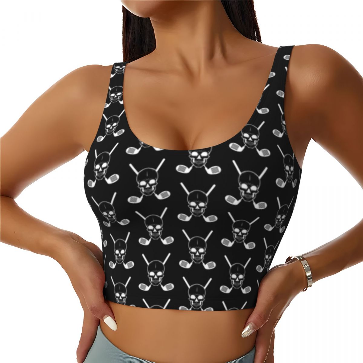 Gepolstertes Yoga-Top Golf Clu – Yoga Fitness Club Bewertung und Preis