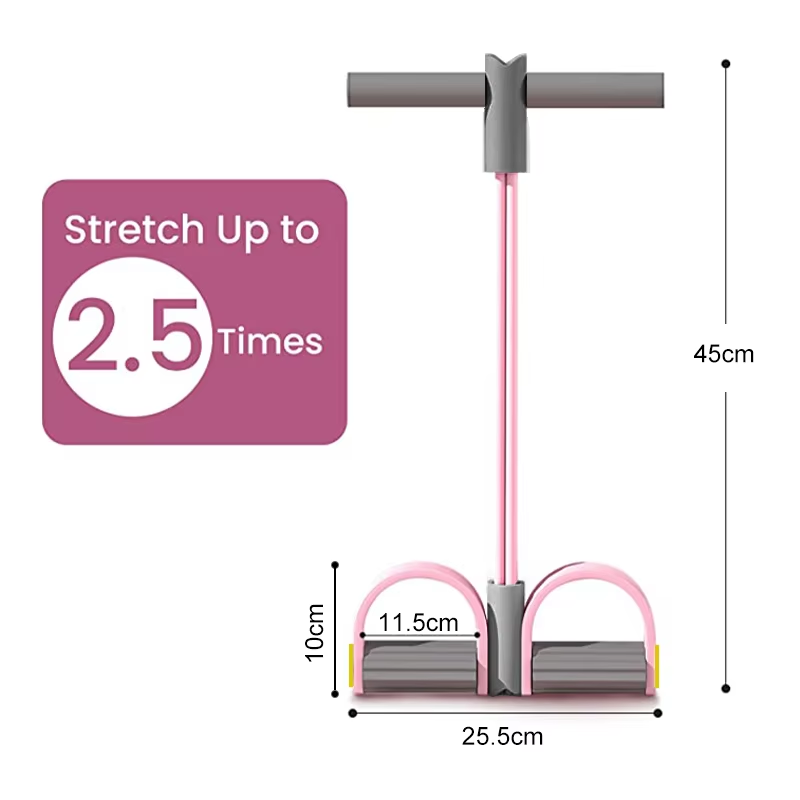 4-Röhren-Widerstandsband-Yoga- – Yoga Pedal Puller Fitness Equipment Bewertung und Preis