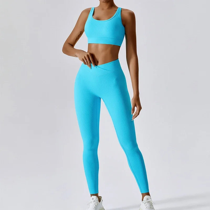 Gerippte Yoga Set Sportswear F – Yoga Fitness Hoodie Bewertung und Preis