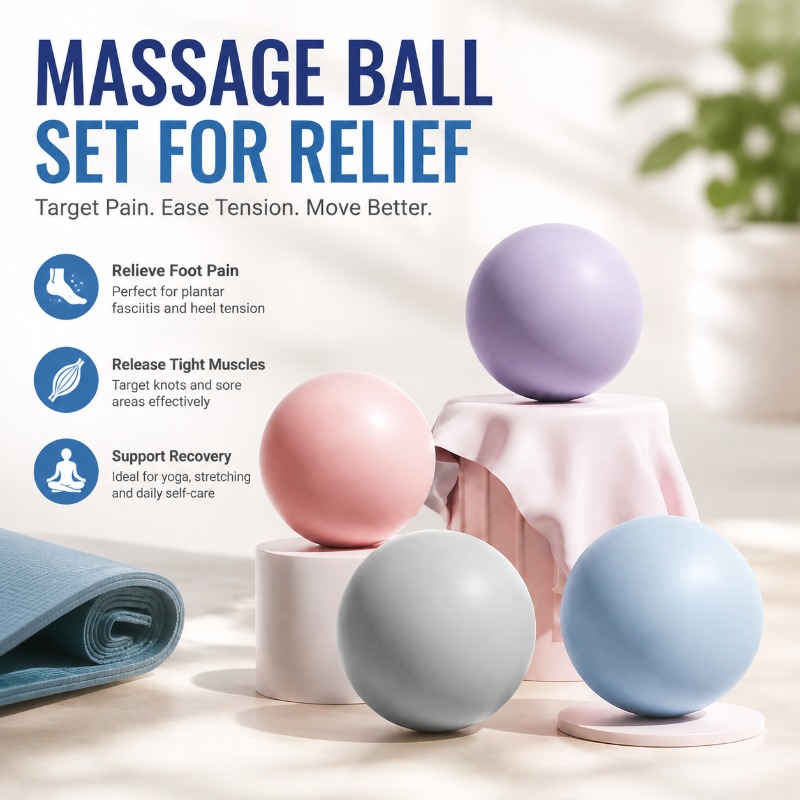Silikon-Faszienball, massiver  – Yoga Fitness Ball Bewertung und Preis