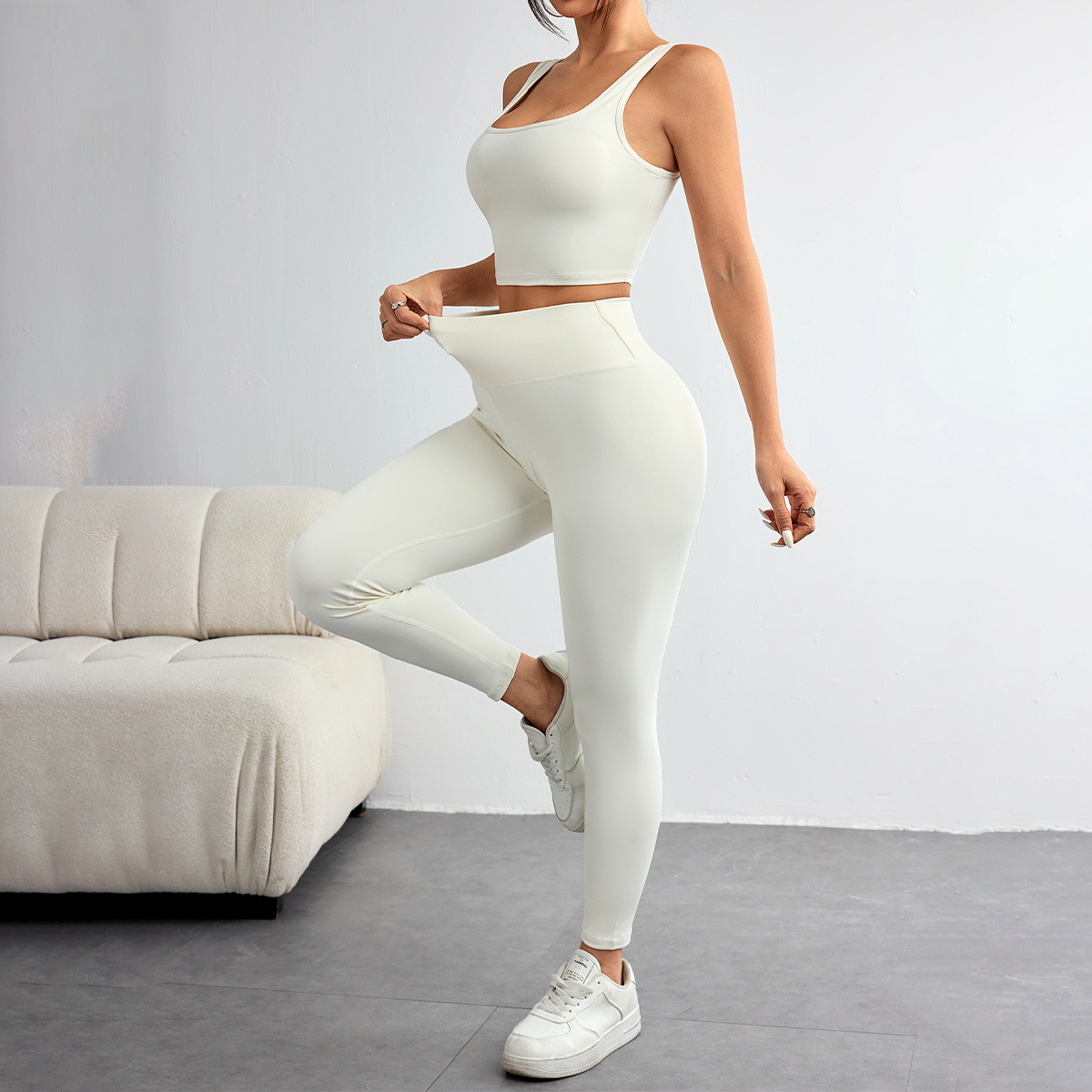 Neuer einfarbiger Stretch-Yoga – Yoga Fitness Hoodie Bewertung und Preis