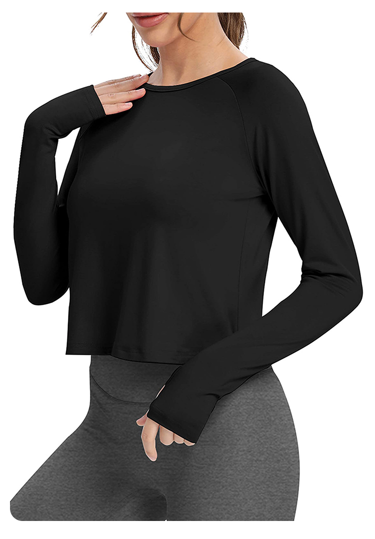 Langärmliges Yoga-Top für Dame – Yoga & Fitness Classes By Niharika Zirakpur Reviews Bewertung und Preis
