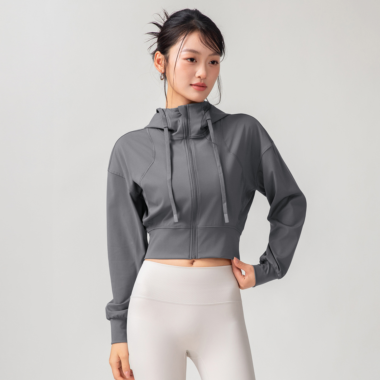 Damen Einfarbiges Casual Stehk – Yoga & Fitness Classes By Niharika Zirakpur Reviews Bewertung und Preis