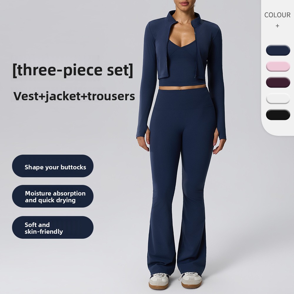 Naked Feel Fitness Dreiteilige – Yoga Fitness Jacket Bewertung und Preis