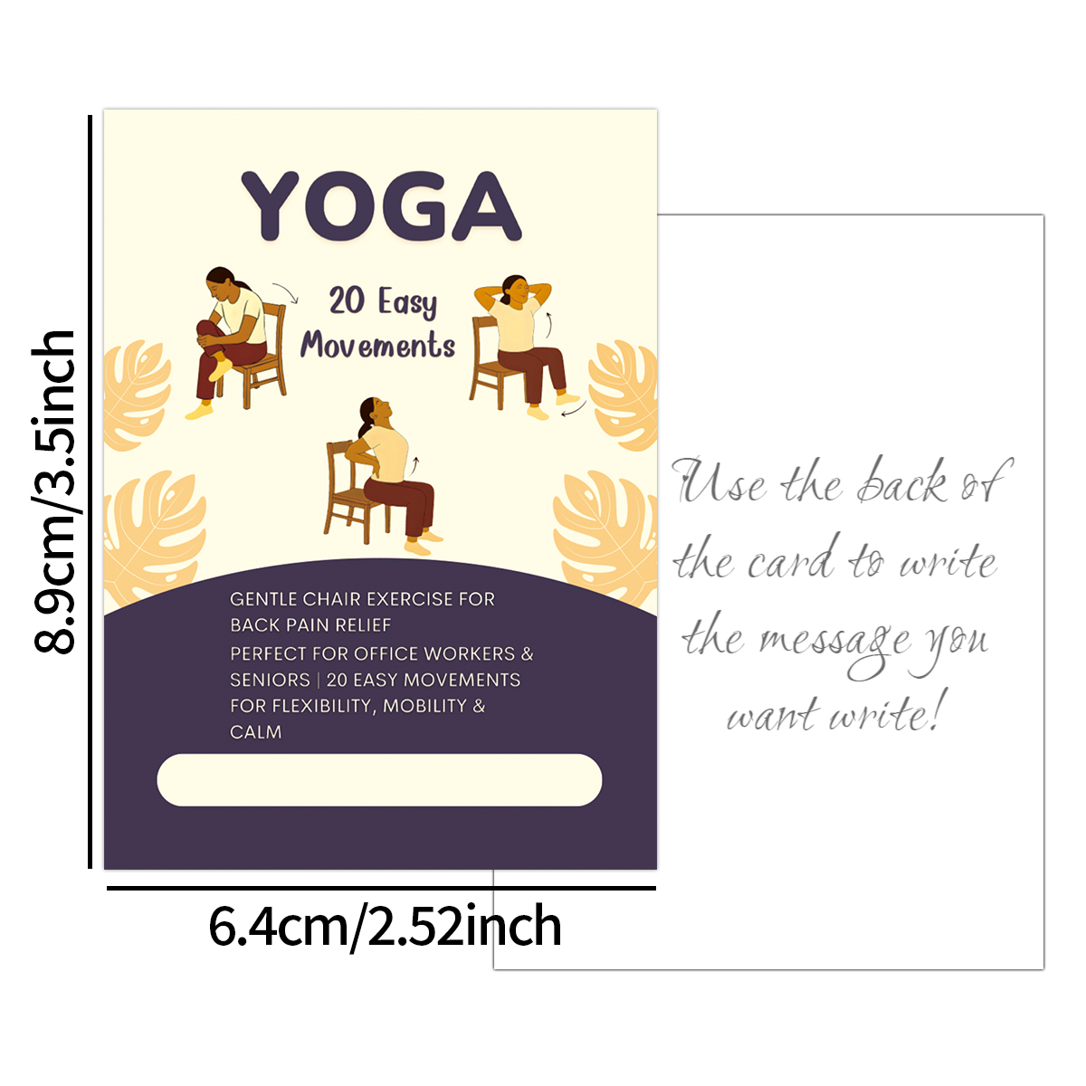 21 Stück sitzende Yoga-Karten, – Yoga And Fitness Instructor Bewertung und Preis
