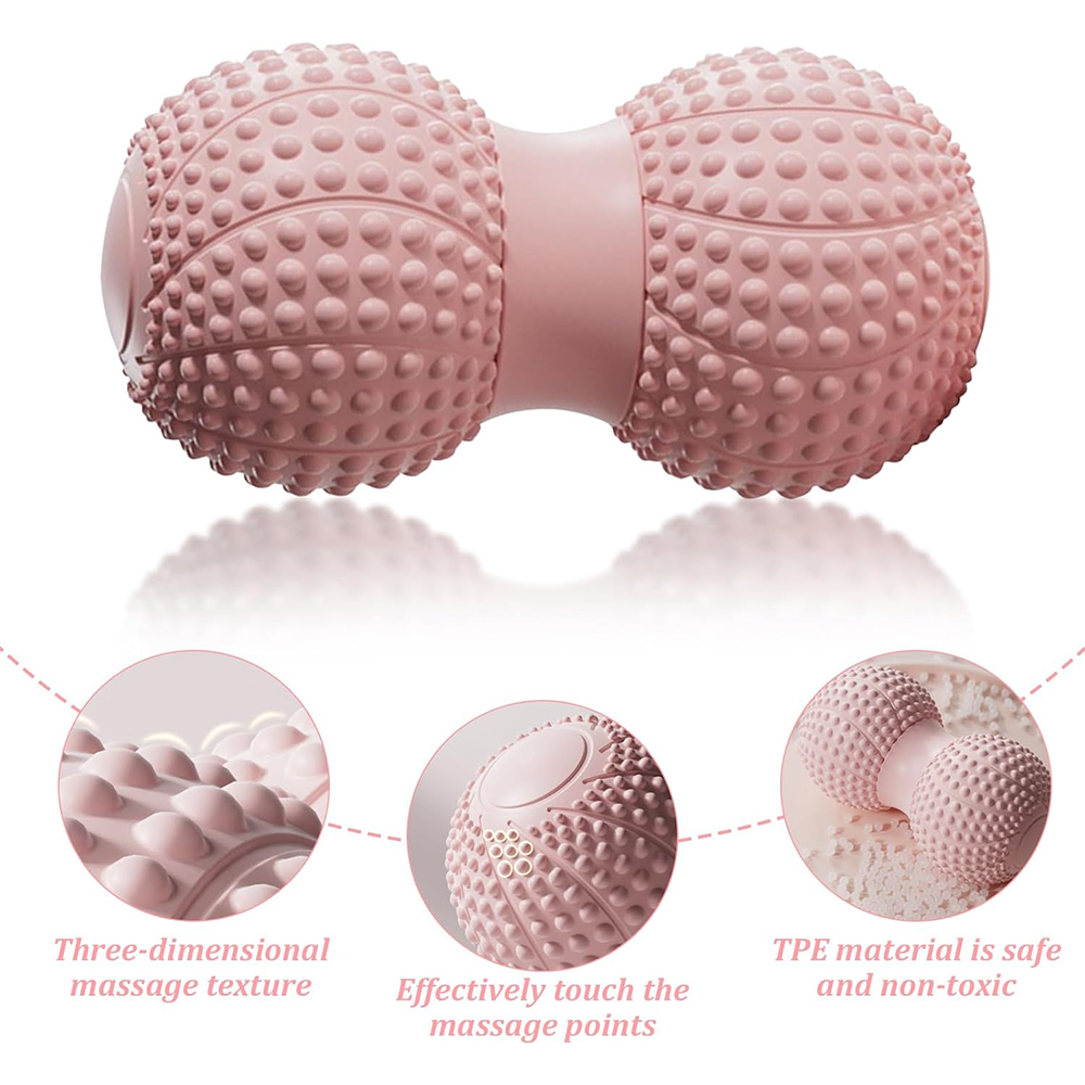 Yoga-Faszienball Erdnussförmig – Yoga Fitness Ball Bewertung und Preis